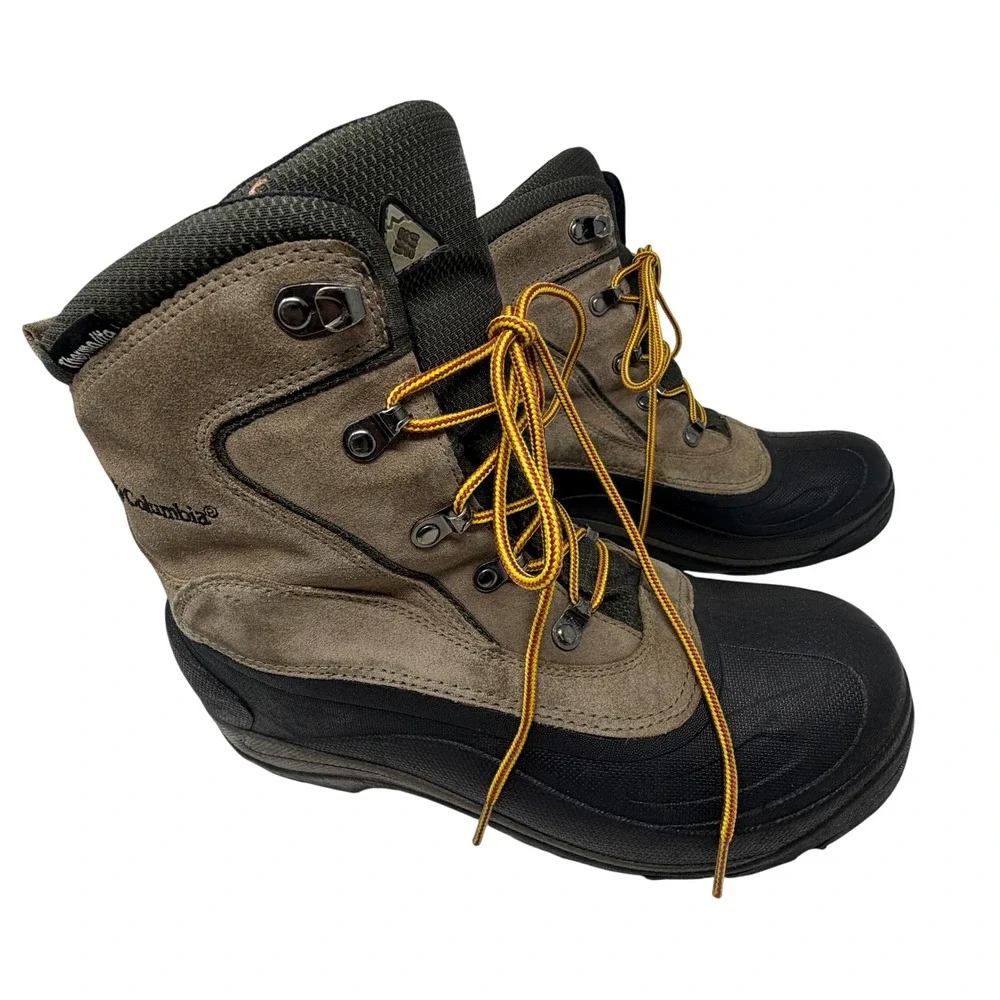 Columbia Cascadian Summit Boots Mens 9 Brown Water Resistant BM1168-255